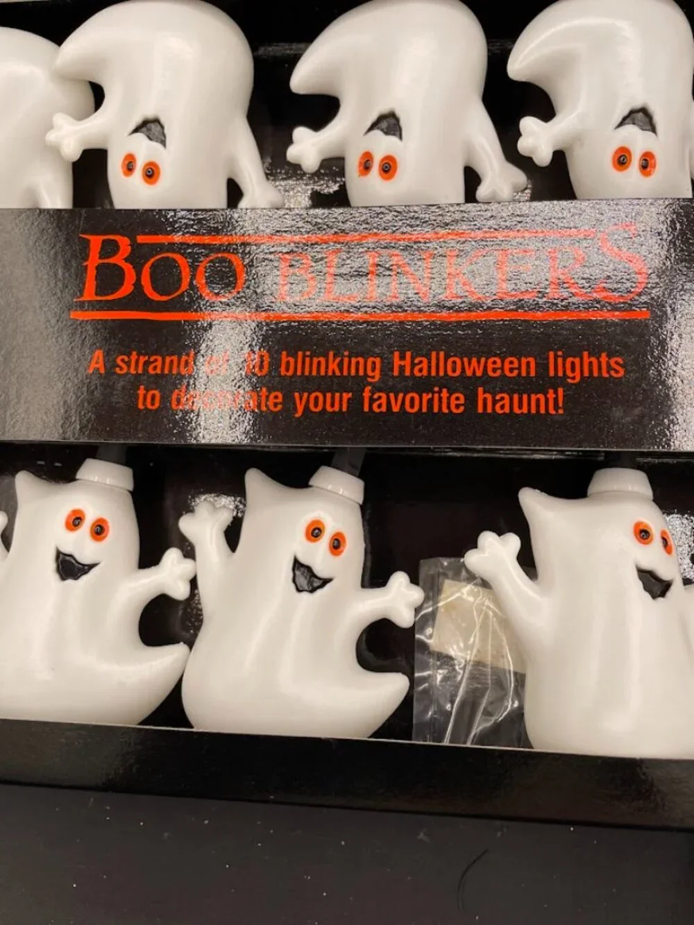 Hallmark boo blinkers